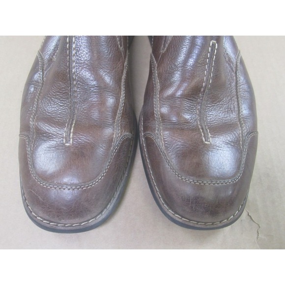 Johnston Murphy Shoes Mens 10.5W Brown‎ Sheepskin Schuler Slip On Loafers Casual main image 10
